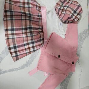 🔥 Brand New Baby Girl 4-Piece Outfit 6–9M | Easter/Spring Ready!